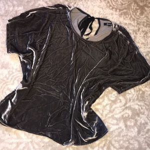 Madewell velour top